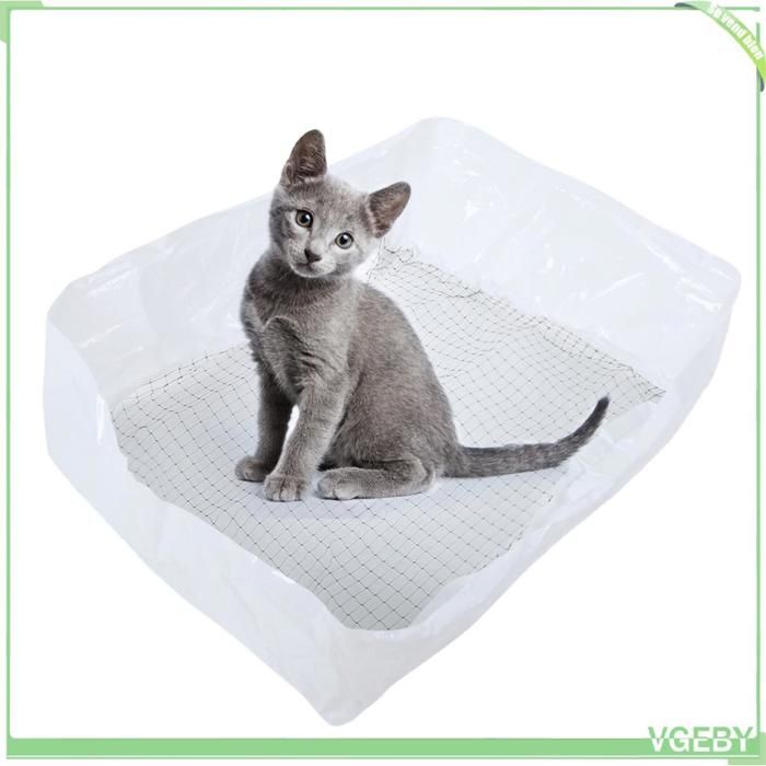 Sac à litière pour chat - FAFEICY - Lot 20 - Nylon - 46x35 cm - Léger et écologique