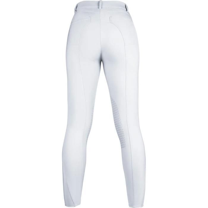 Pantalon équitation mid grip femme HKM Sunshine - blanc (1200)
