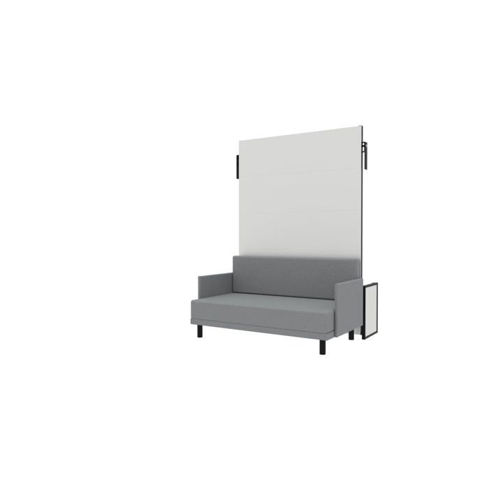 Morphy Studio Lit Escamotable avec Canapé Vertical – Système modulaire gain de place (140x200 cm)