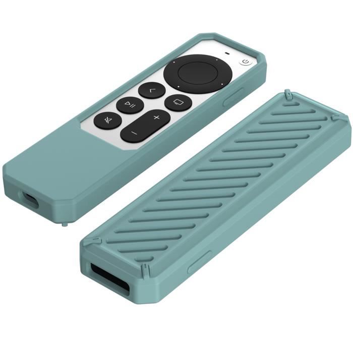 Housse Silicone Télécommande Bleu Fluorescent - Brillant Dans Le Noir - Protection Antidérapante Contre Chocs - Une Pièce - 12