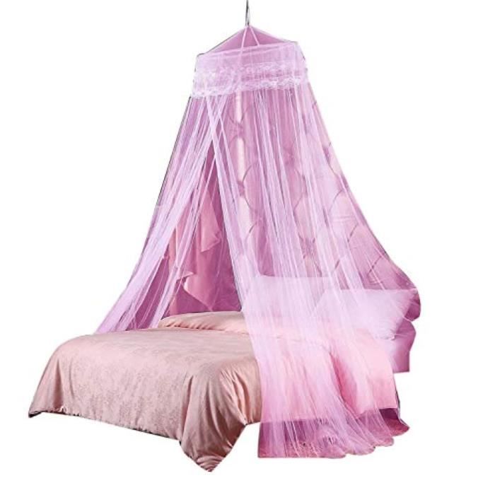 Ciel De Lit Bebe N5ys0 Cerceau Rond Double Dentelle Princesse Moustiquaire Lit Canopee Fit Lit Lits Jumeaux Reine Complete Cdiscount Puericulture Eveil Bebe