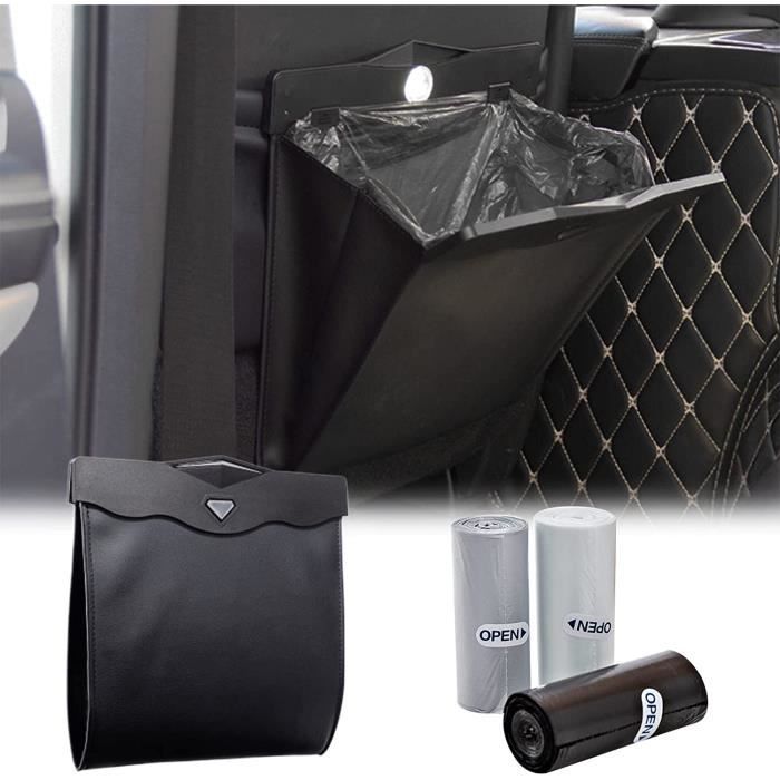 Poubelle Voiture Avec Sacs Poubelle Voiture Mini Avec 60 Sacs