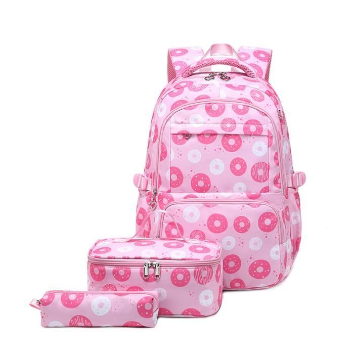 Ensemble De Sac D'école 3 En 1 Starry Sky Sac À Dos Étanche Avec Sac À Lunch Et Étui À Crayons