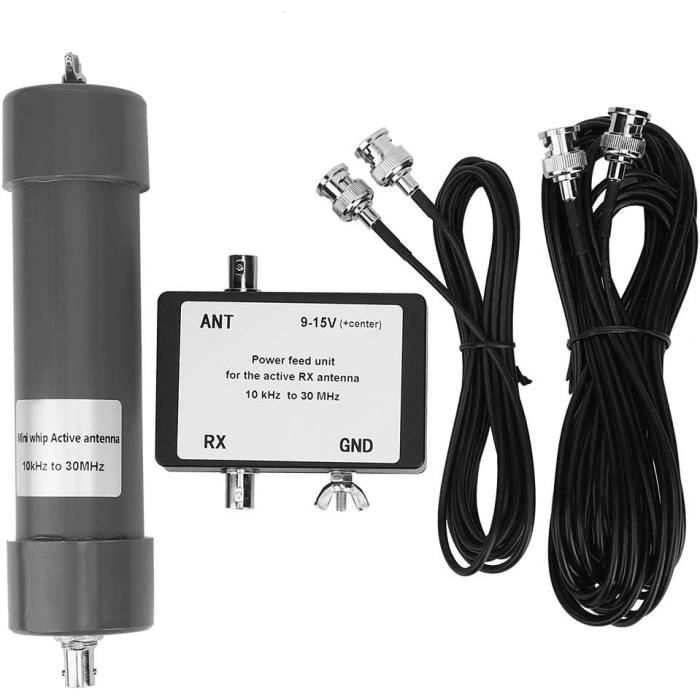 Antennes Audio Et Vidéo Pour Auto - Antenne Active Whip 10 Khz 30 Mhz Câble  Portable Communication Radio - Cdiscount Auto