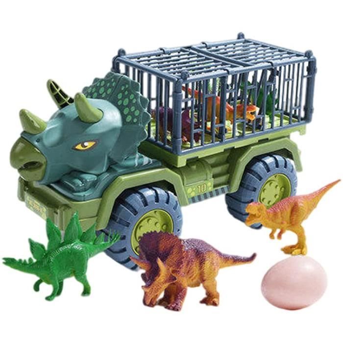 Jouet de transport de dinosaure - Tricératops - Pour enfant de 18