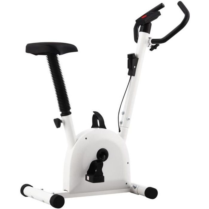 Vélo appartement Exercice cardio training max 100kg X-bike entrainement courroie 