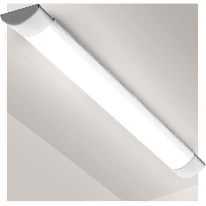 Réglette LED 120 cm - Lampe fluorescente 150W - 10000K - 40 000