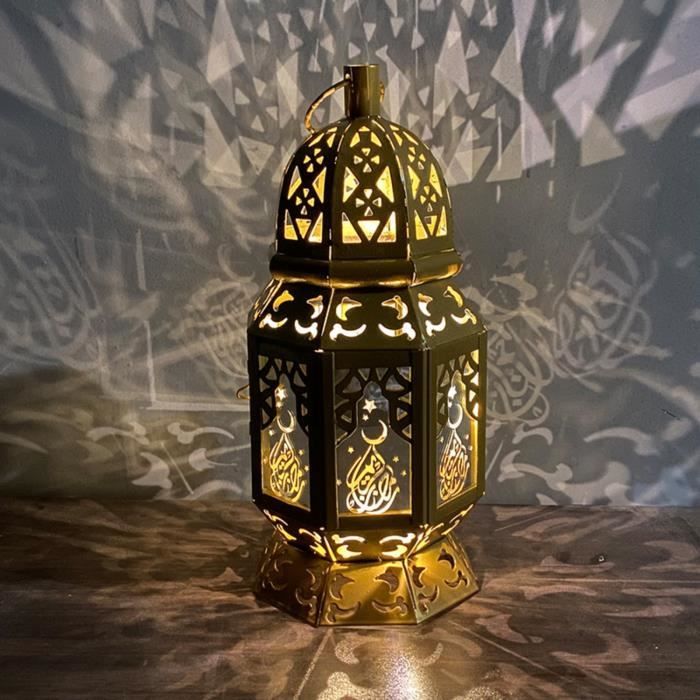 Veilleuse musulmane lumière Eid Al-Fitr Lampe de décoration utilisée pour  l'Aïd Al-fitr Eid A01378OS - Cdiscount Maison