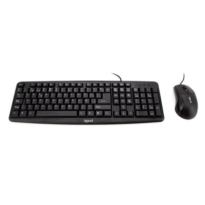 iggual COM CK BASIC clavier incluse Universel USB QWERTY Espagnole Neuf - vue 2