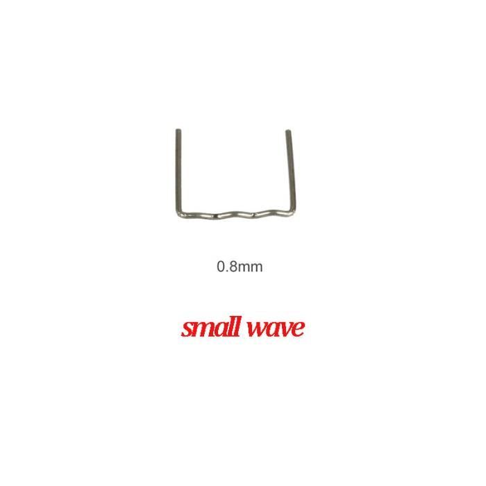 Agrafes De Soudure Pour Plastique Auto - Fil De Réparation Pare-chocs 0.8mm - Lot 500 Pièces