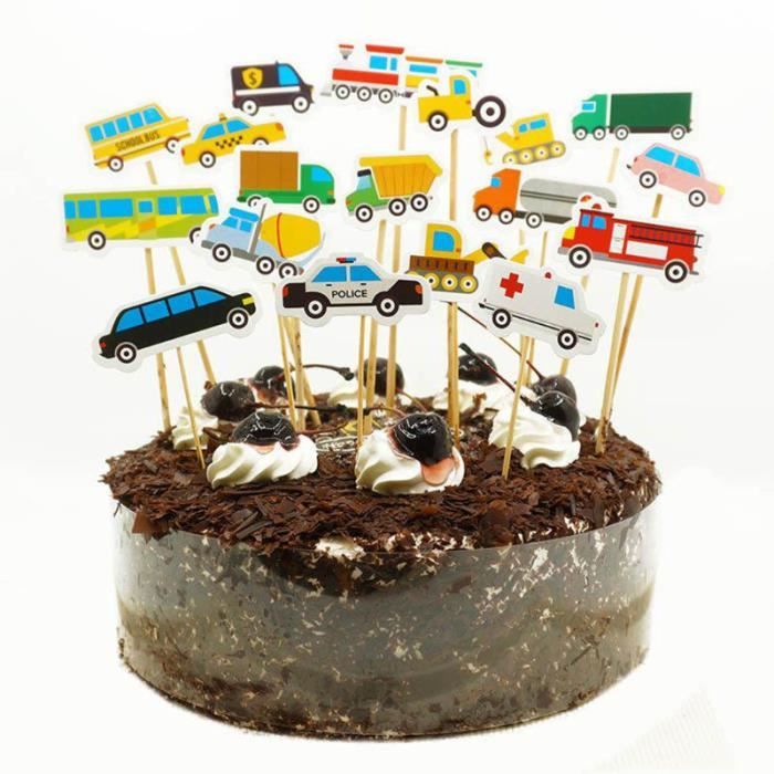 Moule A Gateau 18pc Enfants Anniversaire Bricolage Papier Gateau Gateau Drapeau Drapeau Drapeau Decoration De Carte Cdiscount Maison