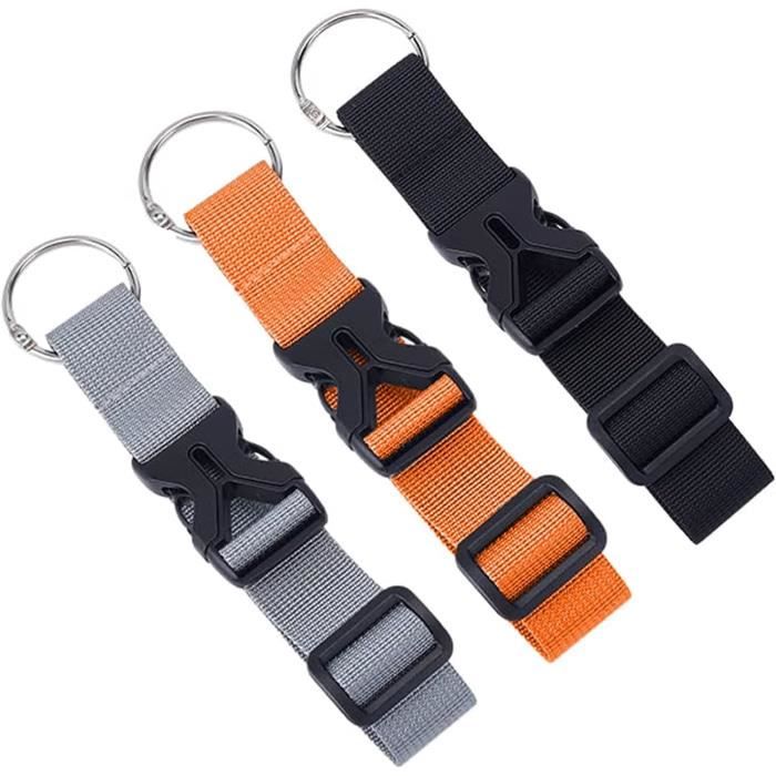 ®Paquet De 3 Sangles À Bagages Gripper, Sangles De Valise Réglables ...
