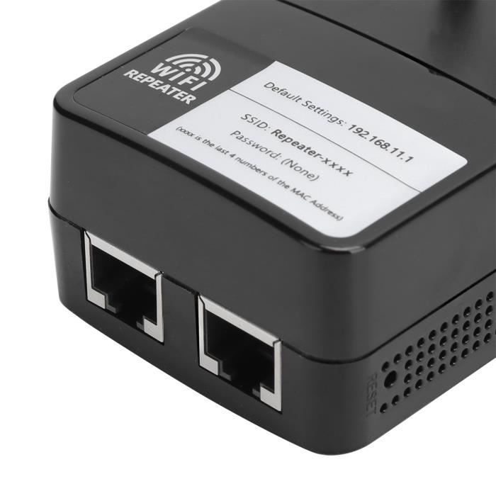 QID-Répéteur Wi-Fi Répéteur sans Fil WiFi Extender WiFi Rapide ...