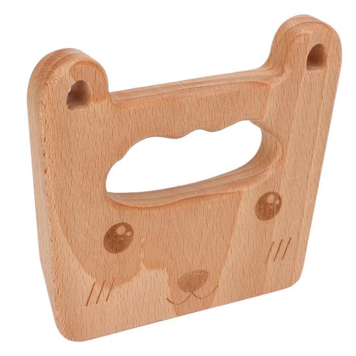 Atyhao Couteau En Bois Pour Enfants – Ergonomic, Sécurisé, Montessori – Développe La Motricité Et La Cognition – Dès 2 Ans – Cadeau Idéal Pour Cuisiner Comme Un Grand