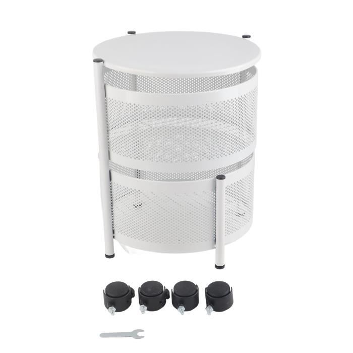Étagère De Cuisine Avec Roulettes Support Rotatif De Rangement De ...