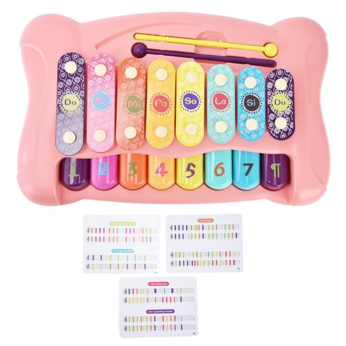 EJ.life Jouet de xylophone de piano de bébé Bébé Piano Xylophone Jouet