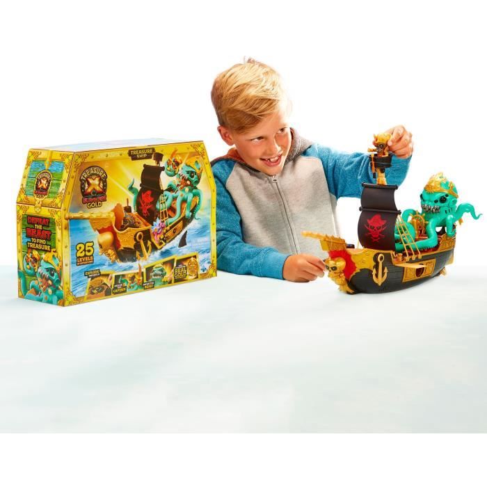 Jouet - WORLDS APART - Trésor X 41579 - Bateau Pirate avec figurines et  trésors en or véritable - Cdiscount Jeux - Jouets