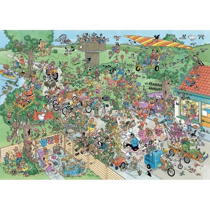 Jan van Haasteren Puzzle 2-en-1 Noël 1000 pièces