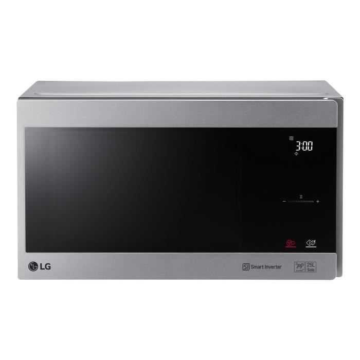 Four Micro-ondes Grill LG MH6565CPB - 25 L, 1000 W - Technologie Smart Inverter - Intérieur EasyClean - Noir