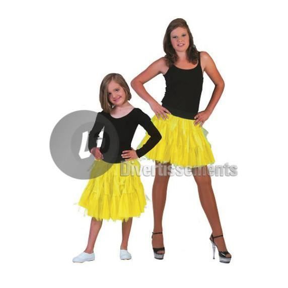 jupe fluo fille