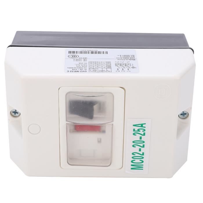 Interruttore Di Protezione Motore Impermeabile MC02 Interruttore Di Protezione Motore P55 Interruttore Di Protezione Abs Impermeabile Mc02 25 4a 220v380v 84800987