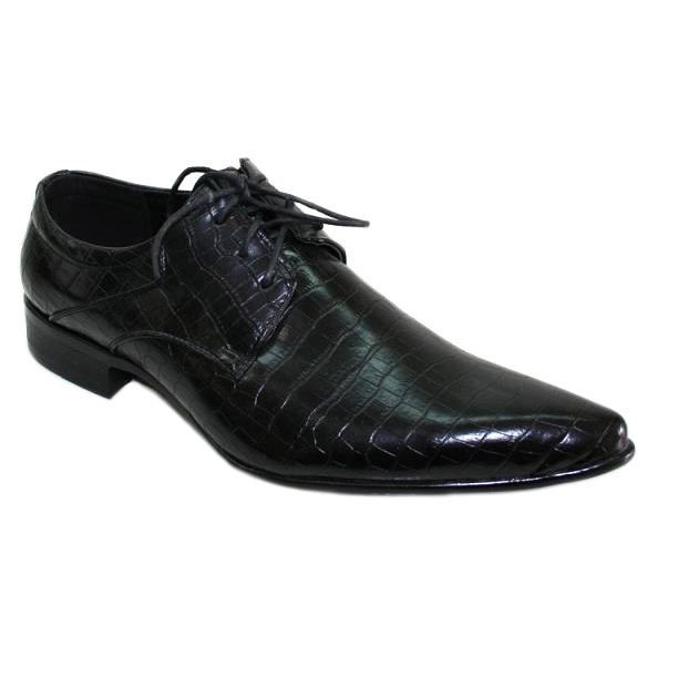 chaussure imitation croco homme