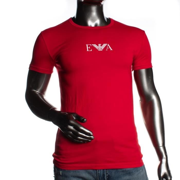 Polo EA7 pour homme en coloris Rouge Homme Vêtements T-shirts Polos 