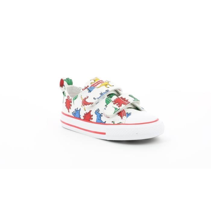 converse basse multicolore