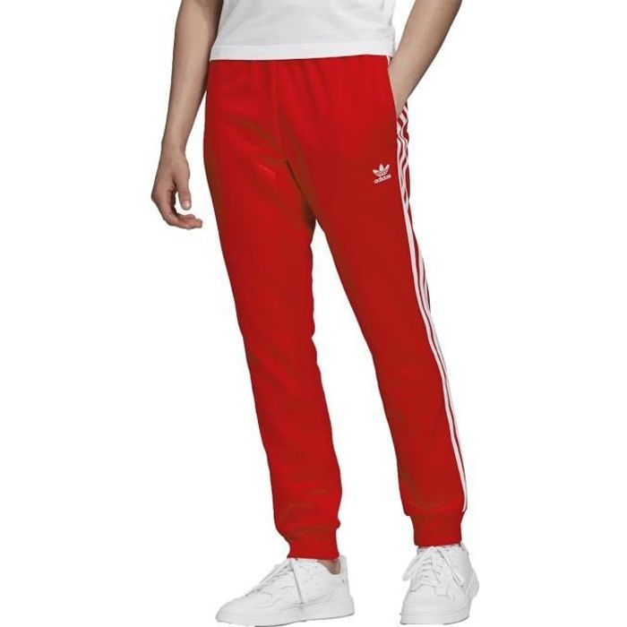 pantalon adidas femme rouge