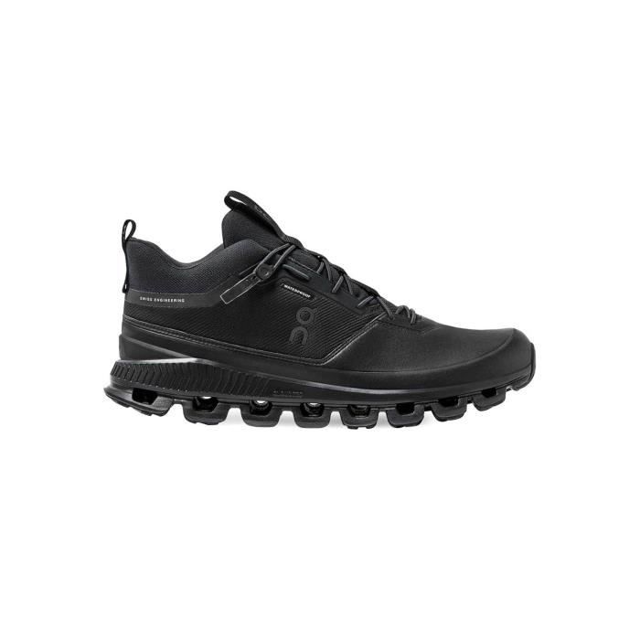 Baskets On Running Cloud Hi Waterproof - ON RUNNING - Noir - Running - Baskets