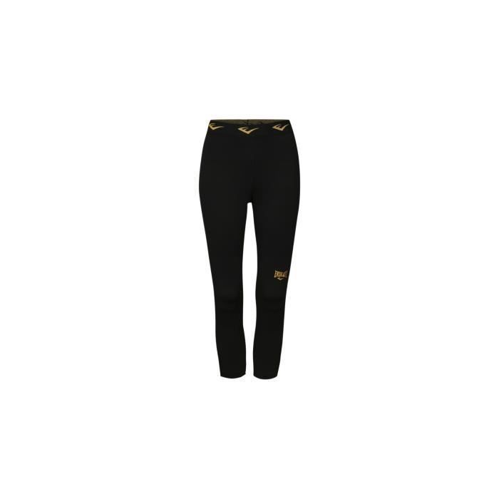 Legging femme Everlast Leonard 7/8 - noir/or - Femme - Adulte Legging femme Everlast Leonard 7/8 - noir/or - Femme - Adulte