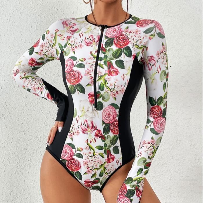 Maillot de Bain Femme Manches Longues