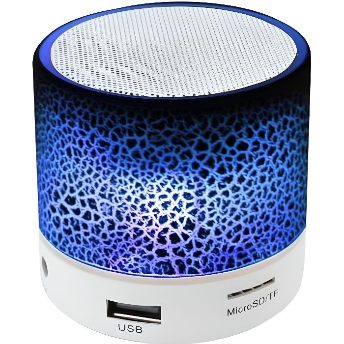 Enceinte sans fil Lumineuse Portable