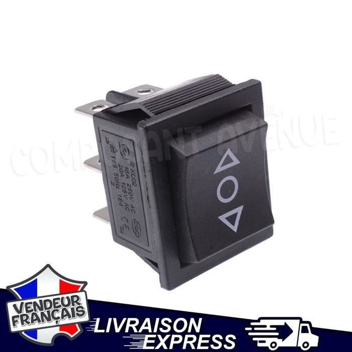 SALUTUYA interrupteur à bascule à 3 broches 12V 20A voiture Auto