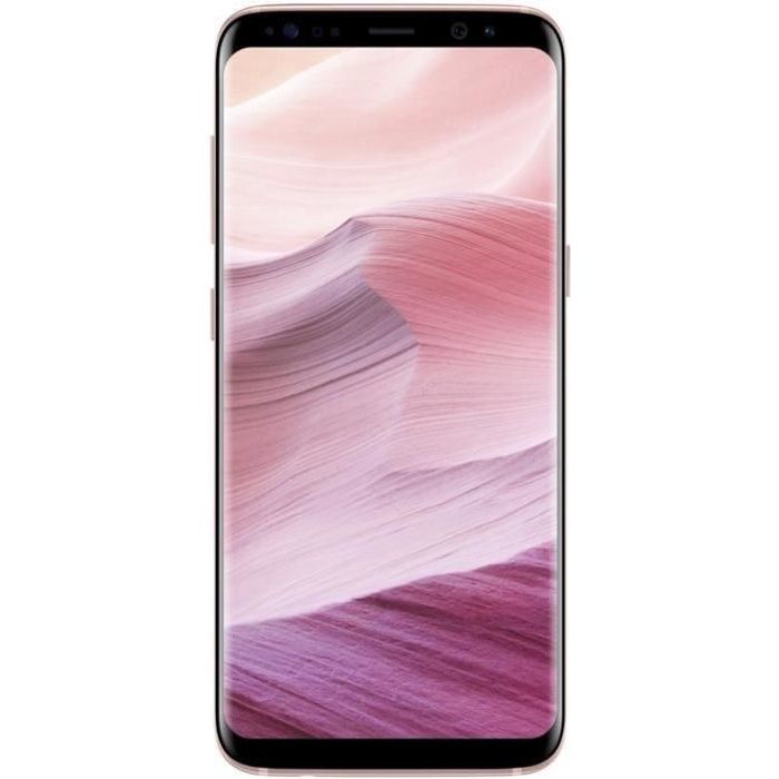 Vente Téléphone portable Samsung Galaxy S8 64 go Rose - Double sim pas cher Vente Téléphone portable Samsung Galaxy S8 64 go Rose - Double sim pas cher