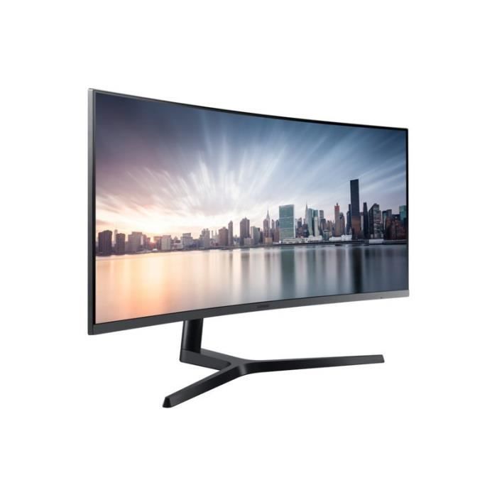 Vente Ecran PC SAMSUNG C34H890 - Ecran incurvé 34 pouces UWQHD - Dalle VA - 4ms - Display port/HDMI/USB pas cher Vente Ecran PC SAMSUNG C34H890 - Ecran incurvé 34 pouces UWQHD - Dalle VA - 4ms - Display port/HDMI/USB pas cher