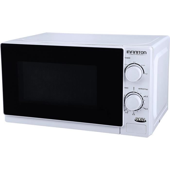 Four à Micro-ondes à Poser Avec Poignée Et Capacité De 25 L En Finition Inox Infiniton