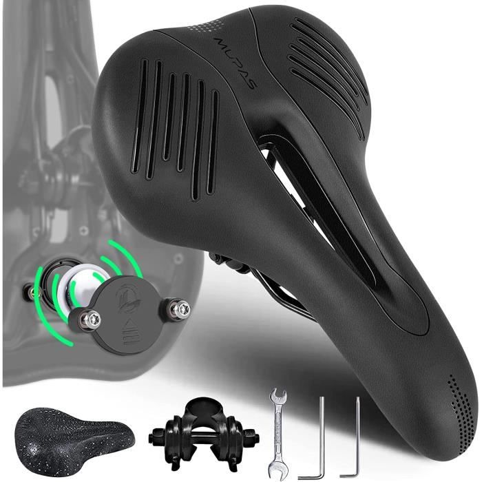 Support De Vélo Avec AirTag DLENP – Caché Sous La Base – Antivol – Vis De Sécurité – Étanche Et Robust – Pour VTT Et Vélo De Route