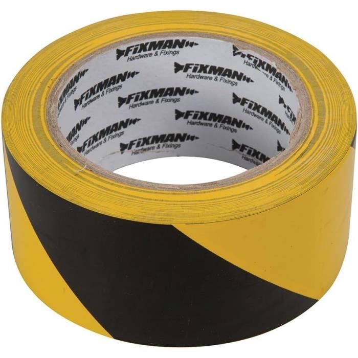 Ruban De Signalisation Jaune Scapa 50 Mm X 33 M - Adhésif PVC Pour Délimitation