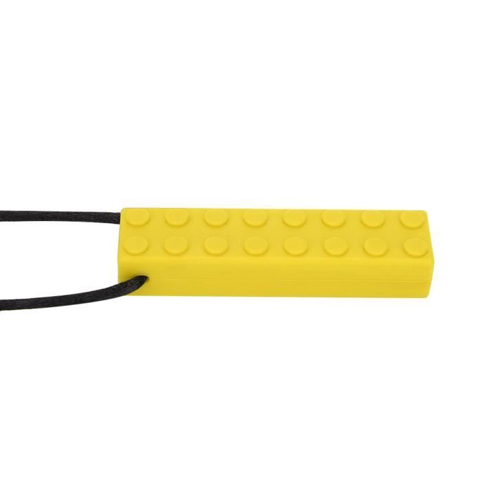 Lot De 2 Colliers De Dentition En Silicone - Forme Requin Pour Enfants