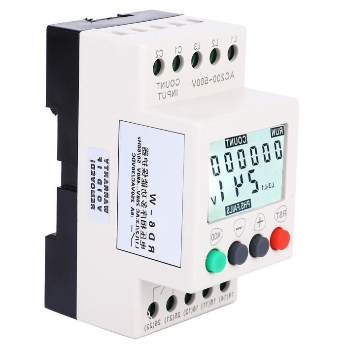 Protecteur De Séquence De Phase TG30S 220-440V AC - Relais Surveillance Triphasé