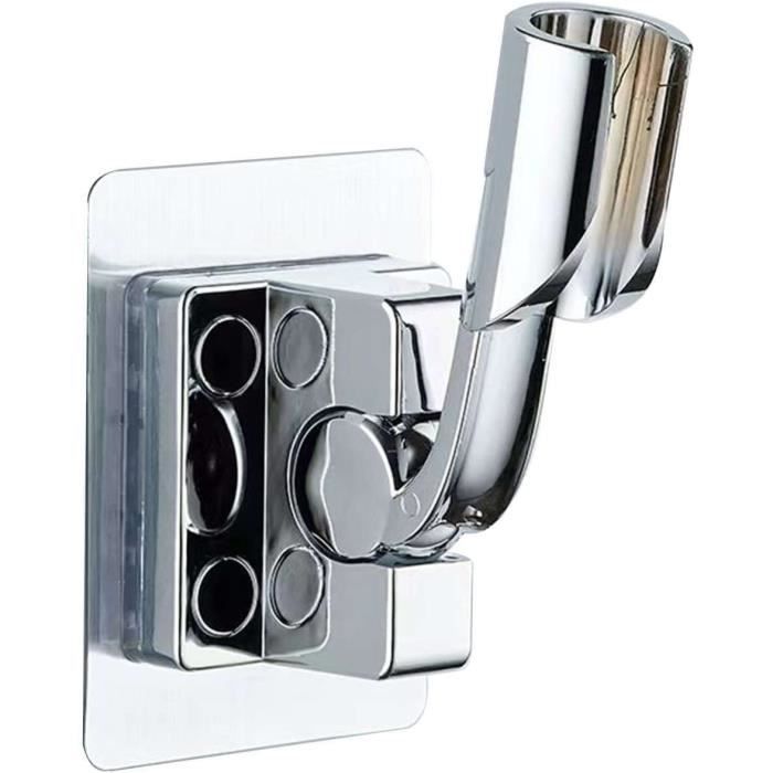 Irtyif Support Pommeau de Douche Sans Percage, Support Douchette Mural à Rotation 360 °, Réutilisable Accroche Pommeau de Douche à Ventouse Irtyif Support Pommeau de Douche Sans Percage, Support Douchette Mural à Rotation 360 °, Réutilisable Accroche Pommeau de Douche à Ventouse
