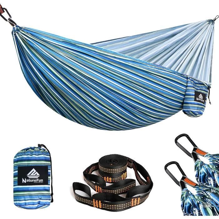 Hamac ultra-léger de voyage Camping|300 kg Capacité de charge,(275 x