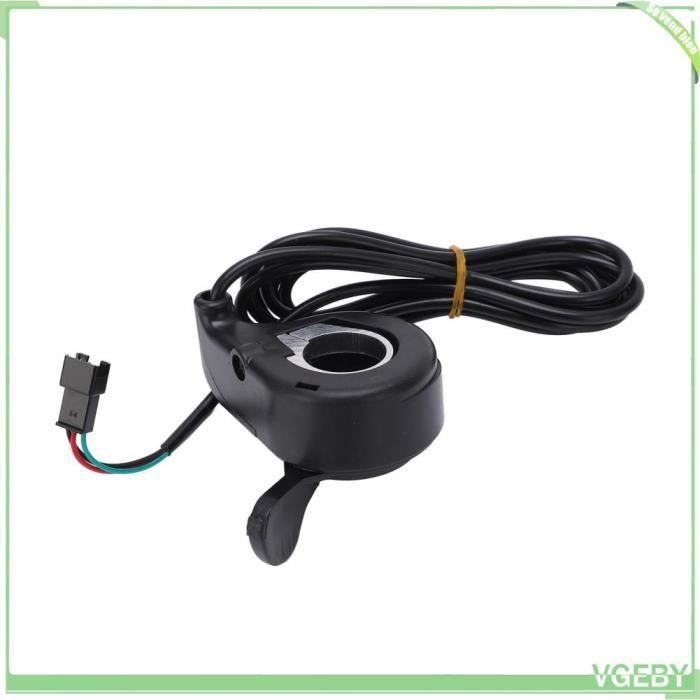 Accélérateur de vélo électrique Levier de Contrôle de Vélo Guidon de Vitesse de Vélo Accélérateur de Pouce pour Electrique de Vélo