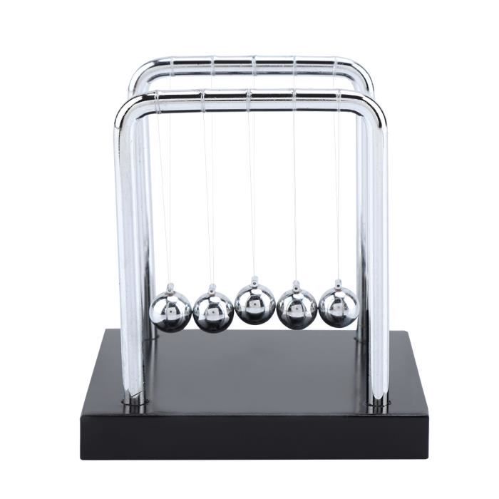 SWT Jouet de boules d'équilibre de Newton Physique Science Pendule SWT Jouet de boules d'équilibre de Newton Physique Science Pendule