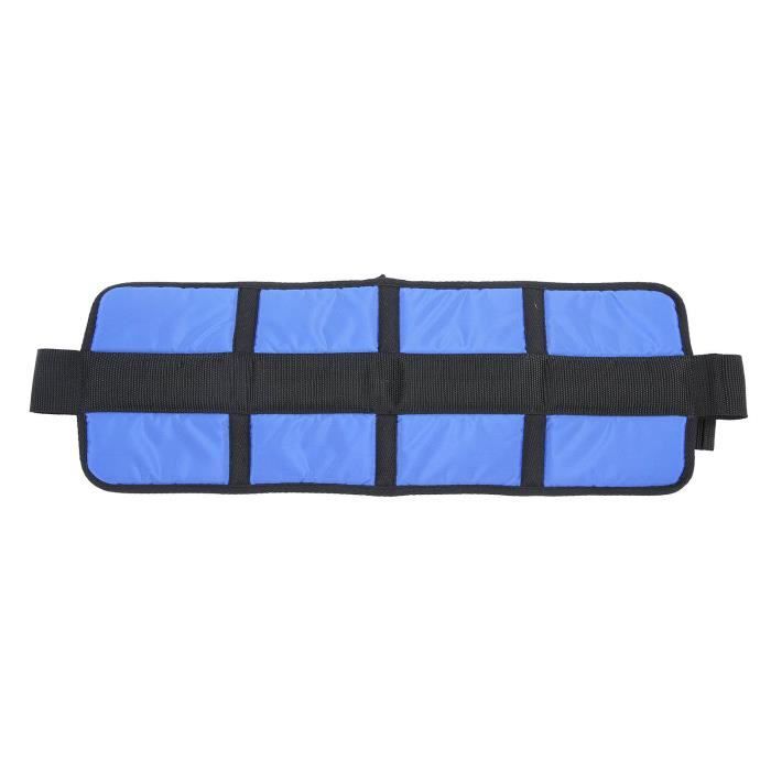 Coussin Gonflable Bleu Foncé Pour Fauteuil Roulant - Taille 46x46cm - PVC - Neuf