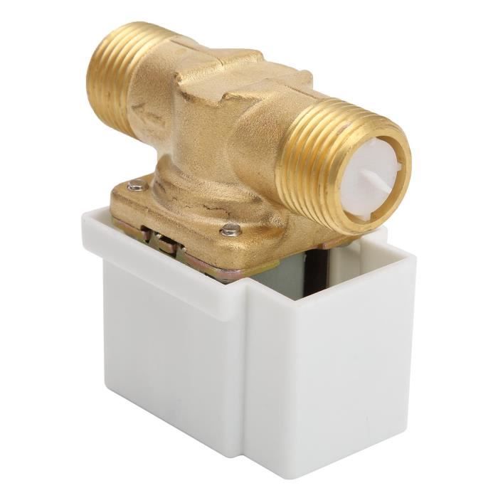Électrovanne Infrarouge G1/2 DC 4.5-6V Normalement Fermée - Vanne Électrique Eau Avec Filtre