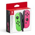 Paire de manettes Joy-Con Vert Néon & Rose Néon pour Nintendo Switch-1