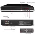 Lecteur DVD domestique 1080P avec câble HDMI pour téléviseur Lecteur DVD multirégion avec télécommande-1