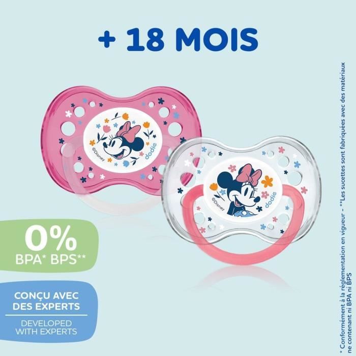 Sucette bébé la jour/nuit 18-36 mois TIGEX : le lot de 3 sucettes à Prix  Carrefour
